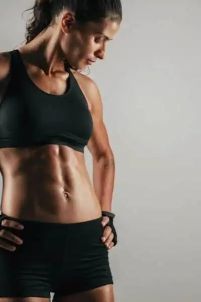 Toning Up at Home: The Ultimate Guide to Bodyweight Exercises 2 Image of woman's toned stomach after bodyweight exercises Sevenoaks and non-surgical treatment from Lipo 360