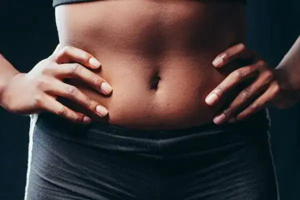 Image of a toned stomach after non surgical treatment Sevenoaks
